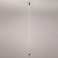 Lampa wisząca VERTIC 300cm LED 19W barwa ciepła 3000K | czarny 10362