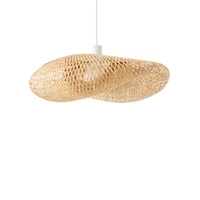 Lampa wisząca HAVANA M szer. 60cm E27 | naturalne drewno 11396