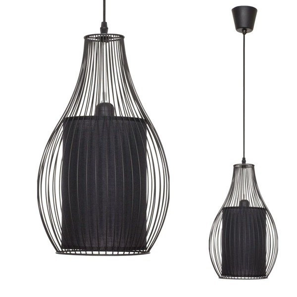 Lampa wisząca CAMILLA black 120cm 4610