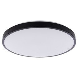 Plafon lampa sufitowa AGNES ROUND LED 64W czarny IP44 śr. 64,2cm neutral 4000K