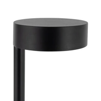 Zewnętrzna Lampa stojąca RUBY LED 7W 3000K 400lm wys.100cm szer.podst.10cm IP54 | Czarny 11542