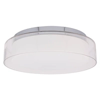 Nowoczesny plafon do łazienki PAN LED M IP44 17W barwa neutralna 4000K 8174