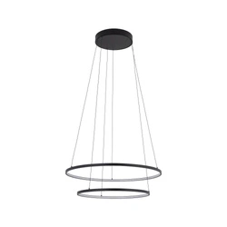 Lampa wisząca CIRCOLO POWER LED 11647 3000K 67W 3700lm wys.149cm | czarny