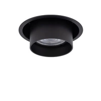 Regulowana lampa podtynkowa MONO SLIDE śr. 8,3cm GU10 | czarny 10799