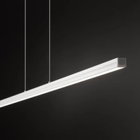 Lampa wisząca BAR LED S 4000K 27W 1800lm wys.160cm dług.120cm | Biały 11584