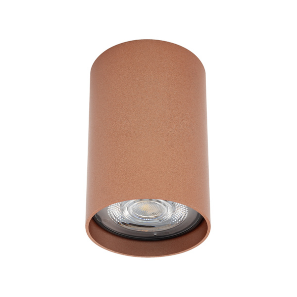 Lampa punktowa podtynkowa MONO SLIDE TRIMLESS szer. 5,5cm GU10 | miedziany