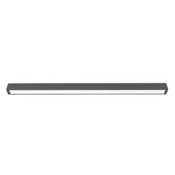 Lampa sufitowa STRAIGHT LED 120cm 22W T8 barwa ciepła 3000K | grafit