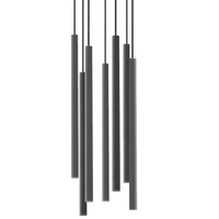 Lampa nad wyspę, nad stół LASER BLACK VII 8920