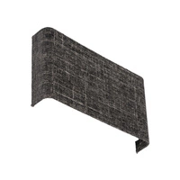 Kinkiet AMARELA B 2xG9 wys.15cm dług.25cm | Czarny melanż 11662