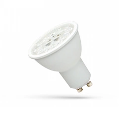 Żarówka LED GU10 ze zmienną barwą CCT 6W 38ST z soczewką SPECTRUM