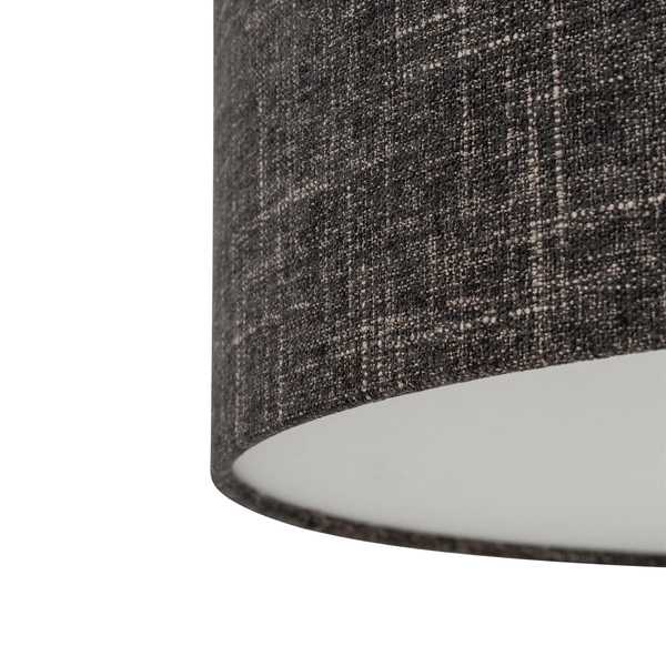 Plafon AMARELA M E27 wys.24.1cm szer.50cm | Czarny melanż 11658