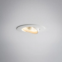 Lampa wpuszczana EGINA LED szer. 9cm 5W barwa ciepła 3000K | biały 10546