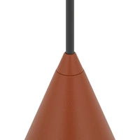 Lampa wisząca ZENITH XS wys.130cm szer.11cm GU10 IP20 | Terracotta 11456