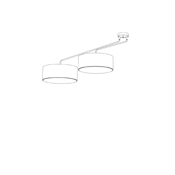 Lampa wisząca FALCON 6x 25W E27 wys. 65cm | czarny 7950