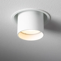 Regulowana lampa punktowa podtynkowa MONO SLIDE śr. 8,3cm GU10 | biały 10795