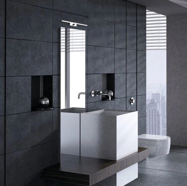 Kinkiet VAN GOGH LED Black L 89,5 cm 18W barwa ciepła 3000K | czarny 10284