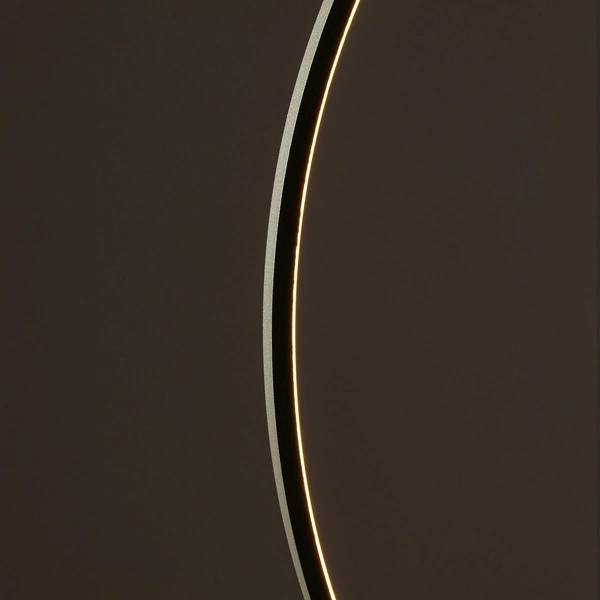 Lampa wisząca CIRCOLO LED SILK OLIVE M wys.140cm szer.60cm 21W 3000K 660lm | Silk olive