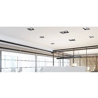 Bezramowa lampa wpuszczana MOD PLUS BLACK 9404