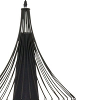 Lampa wisząca KAREN black śr:40cm 4607