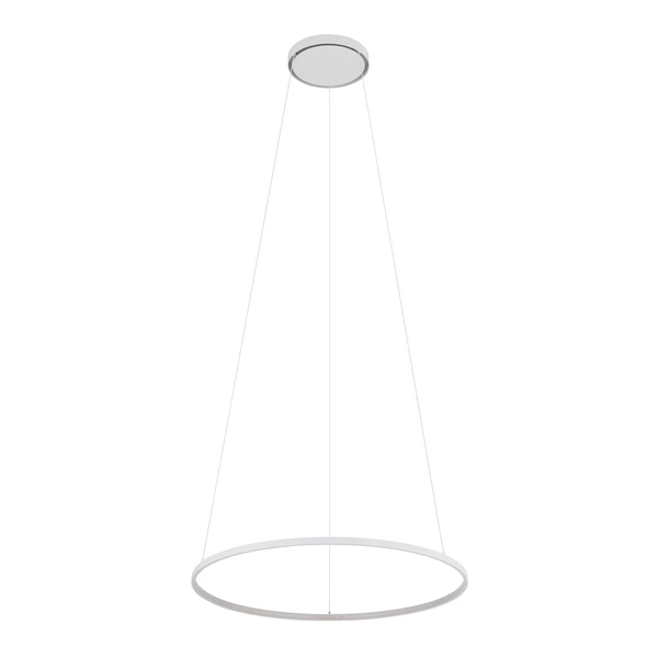 Lampa wisząca CIRCOLO LED M 3000K 21W 660lm szer.60cm wys.140cm CRI>90 | Biały 11604