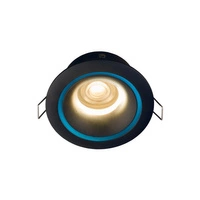 Oczko wpuszczane FOXTROT black GU10 IP54 do łazienki 8374