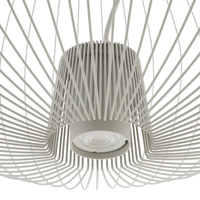 Lampa wisząca PUMPKIN M szer. 54,5cm GU10 | jasnoszary 11244