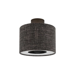 Plafon AMARELA S E27 wys.22.1cm szer.23cm | Czarny melanż 11657