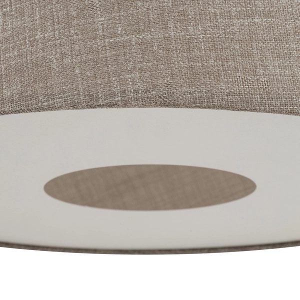 Lampa wisząca TUTOIA E27 wys.135cm szer.46cm | Beż-Silk gray 11682