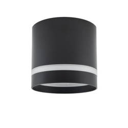 Lampa sufitowa CRES BL CG szer. 8,5cm GX53 | czarny