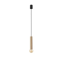 Lampa wisząca BATON SOLID BRASS M wys. 130cm | mosiężny 7851