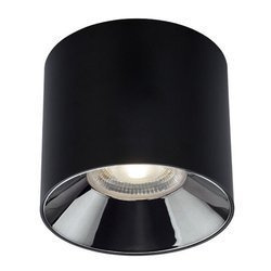 Lampa sufitowa plafon IOS 40W LED 3000K kąt 60° | czarny