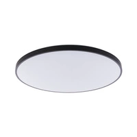 Plafon AGNES ROUND LED śr. 48,5cm 32W IP44 barwa ciepła 3000K | czarny  10973