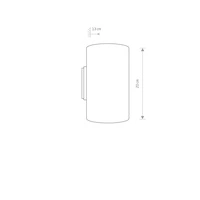 Kinkiet TUBE Black 9320