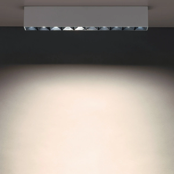 Liniowa oprawa natynkowa MIDI LED 38,5cm 40W 4000K neutralna | biały 10053