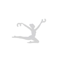 Dekoracyjny uchwyt BALLERINA umożliwiający regulację przewodu wys.11.5cm szer.7.5cm | Biały 11800