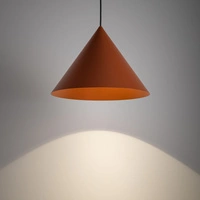 Lampa wisząca ZENITH M wys.130cm szer.35cm GU10 IP20 | Terracotta 11486