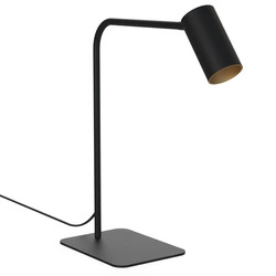 Lampa biurkowa MONO 40cm GU10 | czarny/złoty 7716