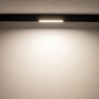 Oprawa LINE LED 20cm 9W barwa ciepła 3000K do szyn magnetycznych | czarny 10143