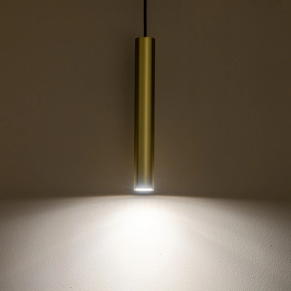 Lampa wisząca FOURTY SOLID BRASS M miniGU10 30cm | mosiężny 10772