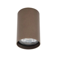 Lampa punktowa podtynkowa MONO SLIDE TRIMLESS szer. 5,5cm GU10 | czekoladowy 10806