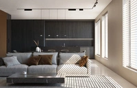 Oprawa wisząca SLOT LED szer. 6cm 5W 3000K do szyn magnetycznych LVM | czarny 10154