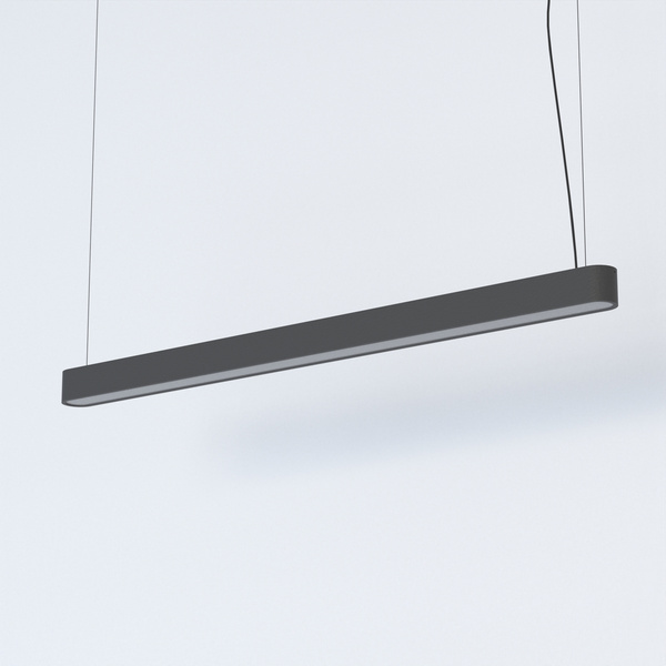 Lampa wisząca SOFT LED GRAPHITE T8 dł. 125cm LED TUBE T8 | grafitowy 7525