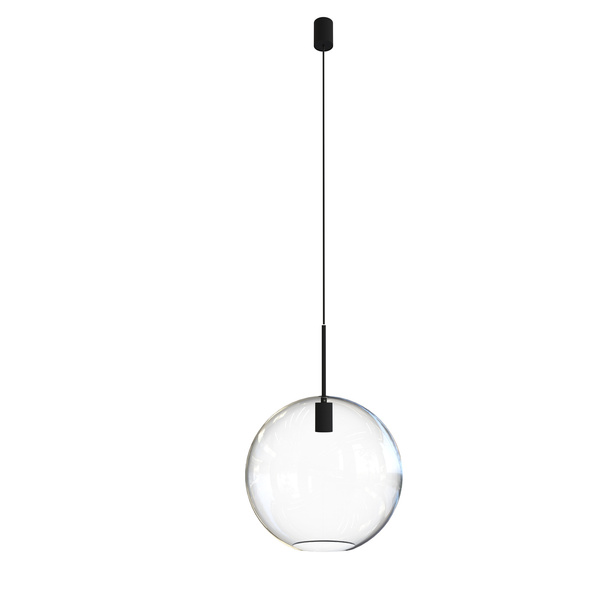 Lampa wisząca SPHERE XL śr.35 cm E27 | czarny 7846