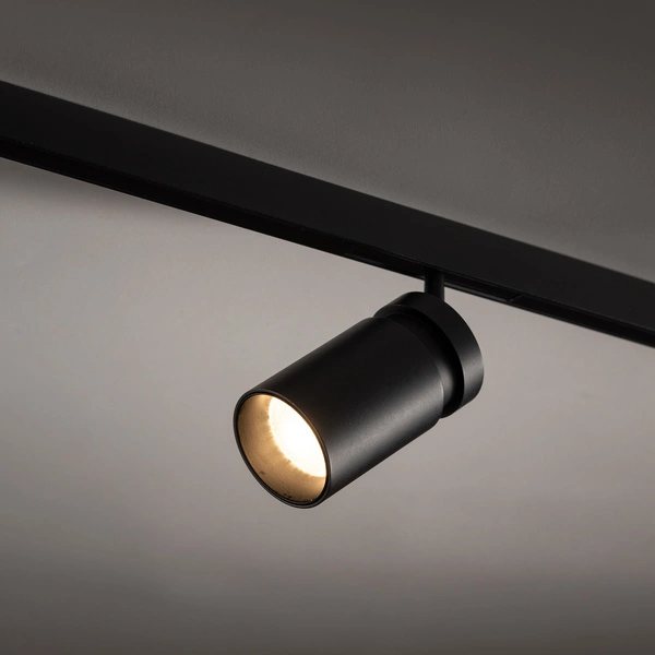 SPOT ZOOM LED 5W 3000K 290lm szer.5.7cm wys.8.1cm do szynoprzewodów NANO-LVM | Czarny 11714