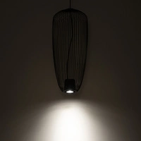Lampa wisząca PUMPKIN S szer. 27cm GU10 | szary 11243