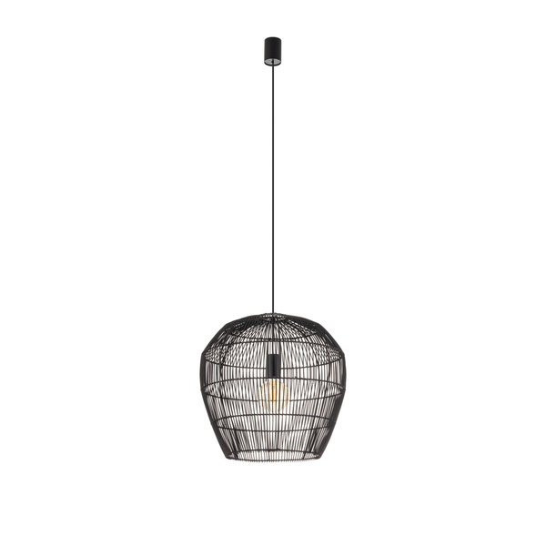 Lampa wisząca HAITI S śr. 43cm E27 | czarny 11166