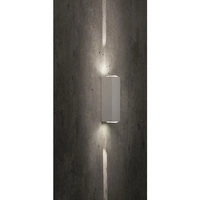 Kinkiet zewnętrzny na elewację LENS LED czarny 9112