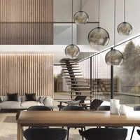 Szklany klosz kula systemu CAMELEON MONACO 25cm | dymiony 10204