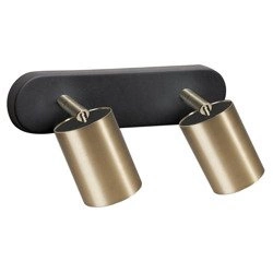 Listwa sufitowa kinkiet EYE SPOT BRASS  II mosiądz szer. 25cm 8817