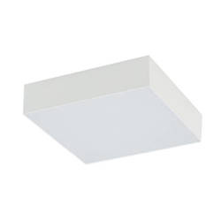 Plafon LID SQUARE LED 30cm 50W barwa ciepła 3000K | biały